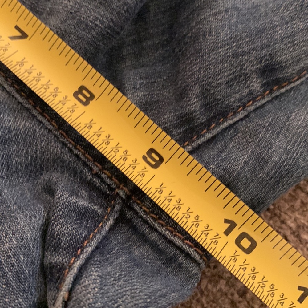Joe's Jeans Medium Blue Denim Jean Shorts - Picture 6 of 7
